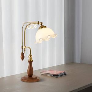 Lampe sur pied de style français vintage haut de gamme, lumière d'ambiance pour chambre à coucher, salon ou maison d'hôtes, pour chevet, canapé ou table - Product Image 2
