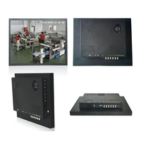 Carré 4:3 21.3 "20 pouces 21 pouces écran de moniteur LCD Cctv moniteur mural 1600*1200 BNC Alternative à l'ancien écran CRT