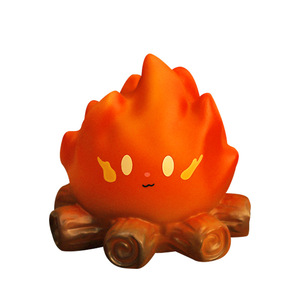 Cartoon bonfire <b>night</b> <b>light</b> LED electronic candle <b>light</b> bedroom bedside lamp decoration atmosphere <b>light</b> desktop decoration - Product Image 5