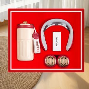 Customizable Coffee Neck Massager Enterprise Promotion Gift Set for Customers and Employees - Product Image 2