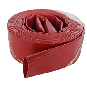 Professionele Productie Flexibele Buis Agrarische Irrigatie Pvc Layflat Slang Industriële Water Slang Waterpomp Pijp Pijp