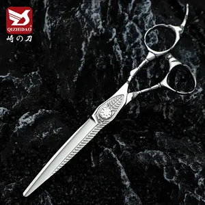 CNC High Quality Japanese VG10 Barber Scissors Hair Professional Barber Shears Hair Cutting Scissors