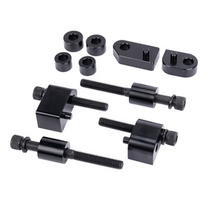 Elevador de manillar de motocicleta genérico de 20-22.5 mm de aleación de aluminio para mejora y adaptación de motocicletas Cruiser - Product Image 5