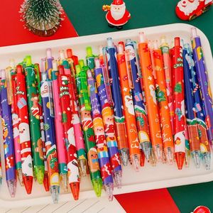 Stylo bille en plastique de Noël avec motifs Père Noël et rennes, stylos gel créatifs pour événements d'entreprise et cadeaux pour enfants - Product Image 5