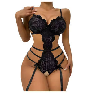 Nouvelle conception de combinaison pour femmes, lingerie érotique, ensemble de jarretelles, lingerie sexy, sous-vêtements pour femmes, lingerie sexy - Product Image 4