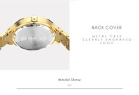 Montre à quartz personnalisée CURREN 9015 avec petit cadran, montre-bracelet étanche pour femmes, décontractée, élégante, haut de gamme, exceptionnelle, luxueuse, professionnelle