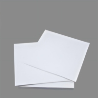 Plaque personnalisée en feuille moulée en PTFE pur 100% avec surface lisse