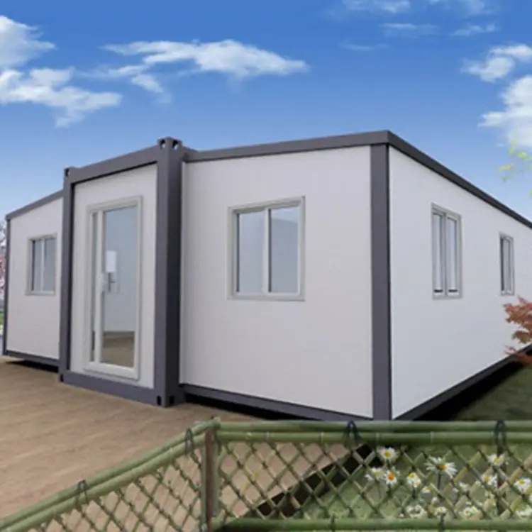 Expandable Folding Foldable 40ft Container Homes Prefabricated Office South Korea Flat Pack Modular Shipping House For Sale