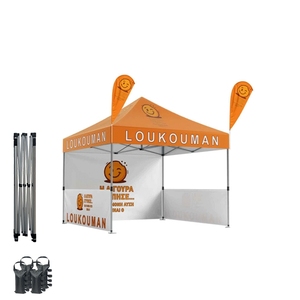 Mercado al aire libre, marco de aleación de aluminio pesado, tienda de feria comercial para bienes raíces, promoción al aire libre para cabinas de exposición - Product Image 1