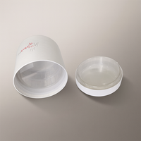 Boîte cylindrique en carton rigide haut de gamme avec logo personnalisé et insert en PVC, emballage rond écologique pour vêtements et coffrets cadeaux