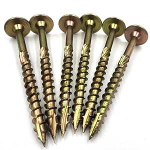 # สกรูไม้หัวดาว 8 x 1-1/2 นิ้ว หัวขันแบบ Torx/Star Drive สีเหลือง - Product Image 1