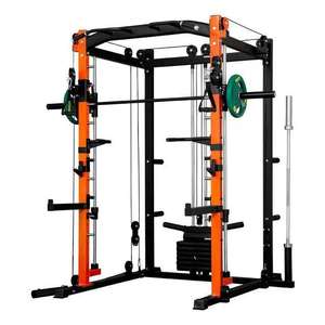 Snbo Equipo <span class=keywords><strong>de</strong></span> Fitness multifuncional Entrenamiento <span class=keywords><strong>de</strong></span> fuerza Power Rack Jaula Standing Squat Rack con entrenamiento <span class=keywords><strong>de</strong></span> levantamiento <span class=keywords><strong>de</strong></span> pesas - Product Image 3