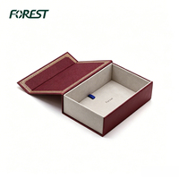 Boîte cadeau magnétique pliable écologique Forest Packing pour bijoux, cosmétiques, parfums, emballage avec logo personnalisé