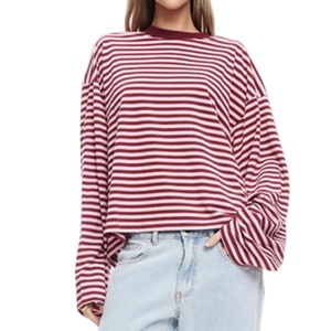 Camisas Holgadas de Manga Larga para Mujer OEM, Camisas de Alta Calidad, Camisa de Algodón Puro, Camisetas Personalizadas para Mujer - Product Image 6