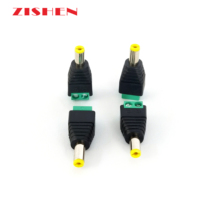 Connecteur rapide d'alimentation 10A à 3 broches DC en alliage de zinc/cuivre pour usage mâle/femelle