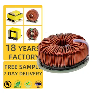 Guangdong factory Sine Wave Inverter Toroidal Power Inductor High Inductance Toroid Inductor Power Choke Coil Winding Inductor