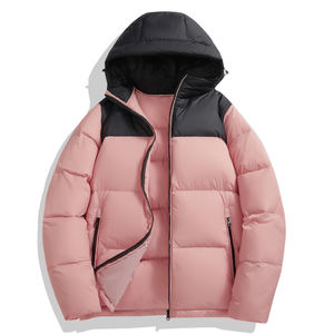 Chaqueta Acolchada de Algodón para Hombre y Mujer, con Capucha, Diseño Impermeable y Cortavientos, Estilo Abrigo Grueso y Cálido para Parejas - Product Image 3