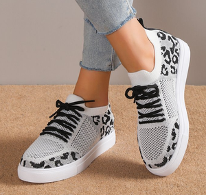 Wholesale Big Sizes Women Fashion <strong>Shoes</strong> Wholesale Casual <strong>Flat</strong> New Model <strong>Leopard</strong> <strong>Print</strong> <strong>Shoes</strong> Women - Product Image 2