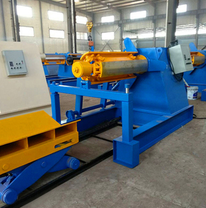 Compre una Máquina Desbobinadora de 10 Toneladas, Máquina Desbobinadora de Bobinas de Acero Hidráulica de 5 Toneladas con Carro de Carga Manual - Product Image 3