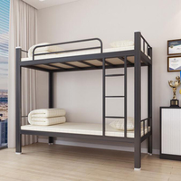 Lit superposé double moderne vente pour enfants et adultes auberge de jeunesse lit superposé lit à deux étages pour adultes