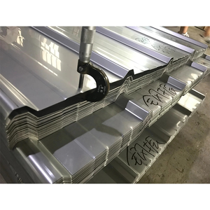 Lembar Atap Logam Bergelombang Hitam Gi Ppgl Dicat Baja Warna - Product Image 3