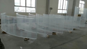 Paredes Transparentes Impecables para Piscinas de Acrílico PE Resistentes a los Rayos UV, Corte de Precisión para Aplicaciones en Exteriores - Product Image 2