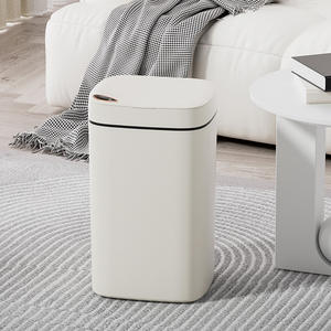 Cubo de basura inteligente con sensor automático, tapa con sensor, funciona con batería recargable, para el hogar, oficina, cocina, sala de estar, dormitorio, hotel - Product Image 3