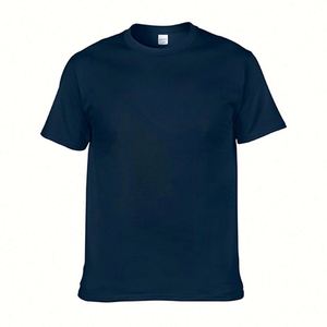 Design Customized Plain <b>T</b> Shirt 100% Cotton Short Sleeve Men Boxy Combed Organic 100% Cotton Original Brand - Product Image 2
