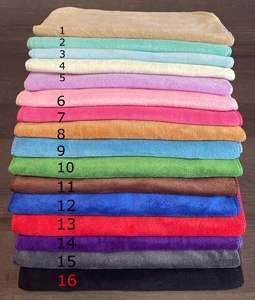 Serviette de golf durable absorbant la sueur Serviette de rallye noire Promo Serviettes de publicité promotionnelles d'affaires de cadeau pas cher - Product Image 6