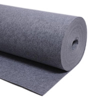 Vente en gros épais 3mm 8mm 10mm 15mm polyester feutre dur tissu microfibre imperméable avec techniques non tissées aiguilletées