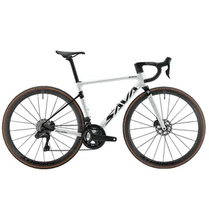 SAVA Factory Direct Sell Bike Team 24 Speed 700C Racing Bike Full Carbon Fibre Road Bike Bicicleta Bicycle With SHIMANO Brakes