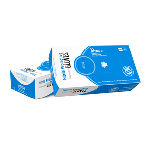 Hot Sale Günstigster Preis Schnelle Lieferung Einweg-Nitril handschuhe Blue Work Inspection Pulver freie Einweg-Nitril handschuhe - Product Image 5