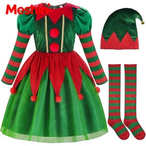 Costume de Père Noël pour enfants Meshin Price, en polyester, pour les fêtes, Noël, carnaval, en stock - Product Image 2