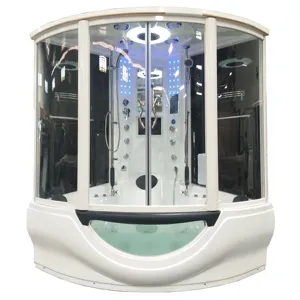 Steam shower room with massage bathtub shower cabinet bathroom G160 ETL CE approvelled