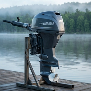 Moteur hors-bord à essence 30 CV à arbre court de haute qualité, 4 temps, pour <span class=keywords><strong>bateau</strong></span> de pêche, similaire à <span class=keywords><strong>YAMAHA</strong></span> - Product Image 6