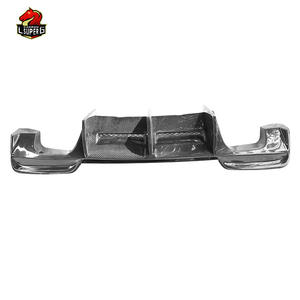 Diffusore Posteriore in Fibra di Carbonio Nero Liscio Stile RZ per BMW <span class=keywords><strong>Serie</strong></span> <span class=keywords><strong>1</strong></span> E82 Coupé 2010-2013, Spoiler per Paraurti - Product Image 5