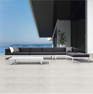 Set Divano da <span class=keywords><strong>Esterno</strong></span> Moderno in Rattan <span class=keywords><strong>per</strong></span> Hotel, Resort e Ville - Mobili da Giardino e Patio in Alluminio - Il Più Venduto - Product Image 4