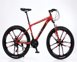 Bicicleta de montaña para adultos de 21 velocidades, Llanta de Aleación de magnesio, marco de acero de alto carbono, fuerte y duradero para todos los terrenos - Product Image 1