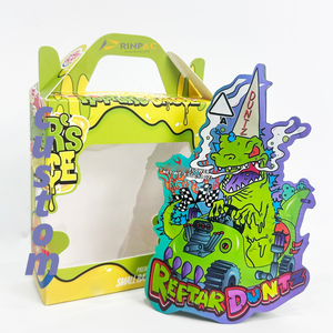 Bolsa de Mylar con Forma Especial, Impresa Personalizada, de 3.5g, con Base, para Alimentos para Mascotas, Sellada con Caja - Product Image 1