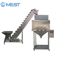 Machine de remplissage vibratoire semi-automatique 100g 500g 1000g pour granulés, haute précision, pour bouteilles en plastique et sacs, idéale pour les sodas