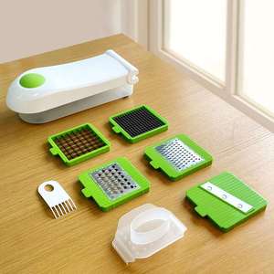 Éminceur de cuisine moderne multifonctionnel pour fruits et légumes, trancheuse à pommes de terre ergonomique en plastique PC - Product Image 1