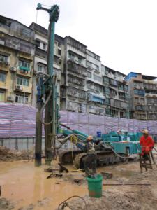 เครื่องเจาะเสาเข็มและฐานราก JD180 แบบไมโครพายลิ่งอเนกประสงค์ - Product Image 2