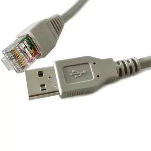 USB A macho a RJ50 10P10C APC UPS Cable USB Cable de comunicaciones UPS Cable NAS de señalización simple 940-0127B