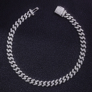 Gifts for Mother of the Bride: Elegant Silver Cuban Link Necklaces