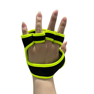 2026 Custom Logo Workout Gloves <b>Half</b> Finger Cycling Gym Gloves for Men and Women Fitness Weight Lifting Pink Color - Product Image 1
