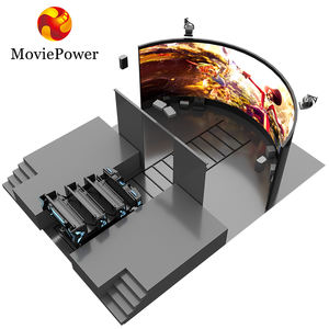 Parc d'attractions Flight Cinema Equipment Theme Park Theater Terrain de jeux intérieur Naked Eye 9D Flying Cinema Simulator for Mall - Product Image 3