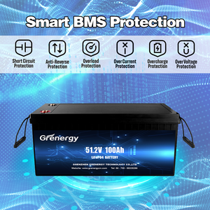 Shenzhen Grenergy Venta caliente recargable Lifepo4 48V 100AH 2000 Ciclo de Vida CE certificado central eléctrica - Product Image 3