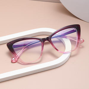 Flexible excelente comodidad único azul bloqueo Lentes de gran tamaño para mujer se puede combinar con montura de gafas ópticas para Miopía - Product Image 3