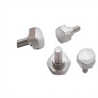 Vis à pas hexagonal externe en acier inoxydable 304 A2-70, fixation métrique pour voiture M4M6M8