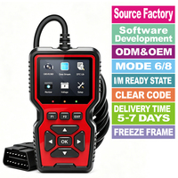 Oferta Especial: Herramienta de Diagnóstico Automotriz V519 F OBD2, Lector de Códigos de Fallas, Detector de Avarias en Autos, Pantalla LCD, Compatible con 9-16V